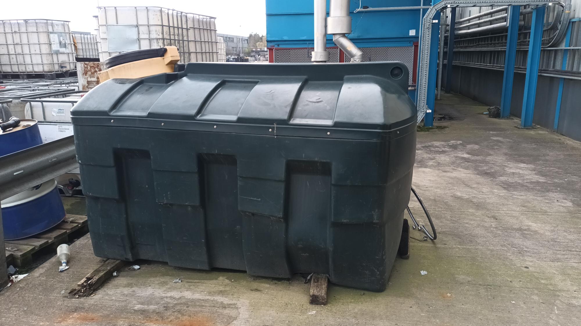 Oil bowser and fuel tank waste for licensed hazardous disposal